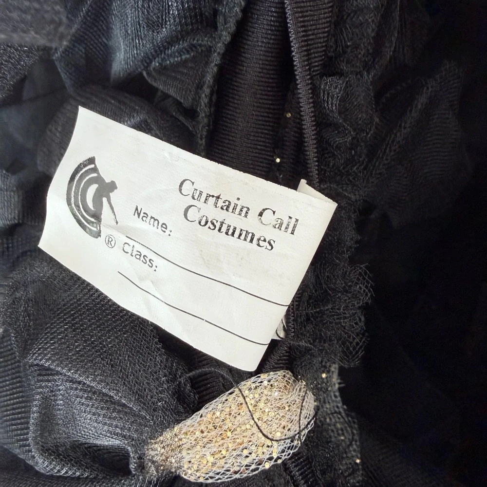 Balera Black leotard w/ Curtain Call Tulle tutu Kids Dance Costume size MC - Picture 8 of 10
